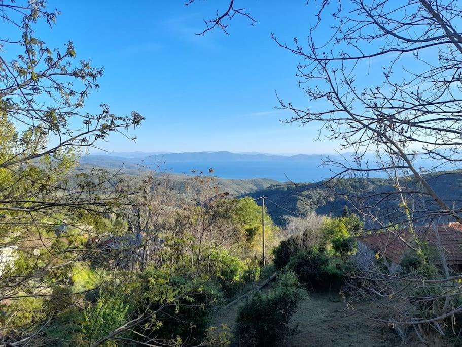 Mountain And Sea View Villa Miléai Екстериор снимка