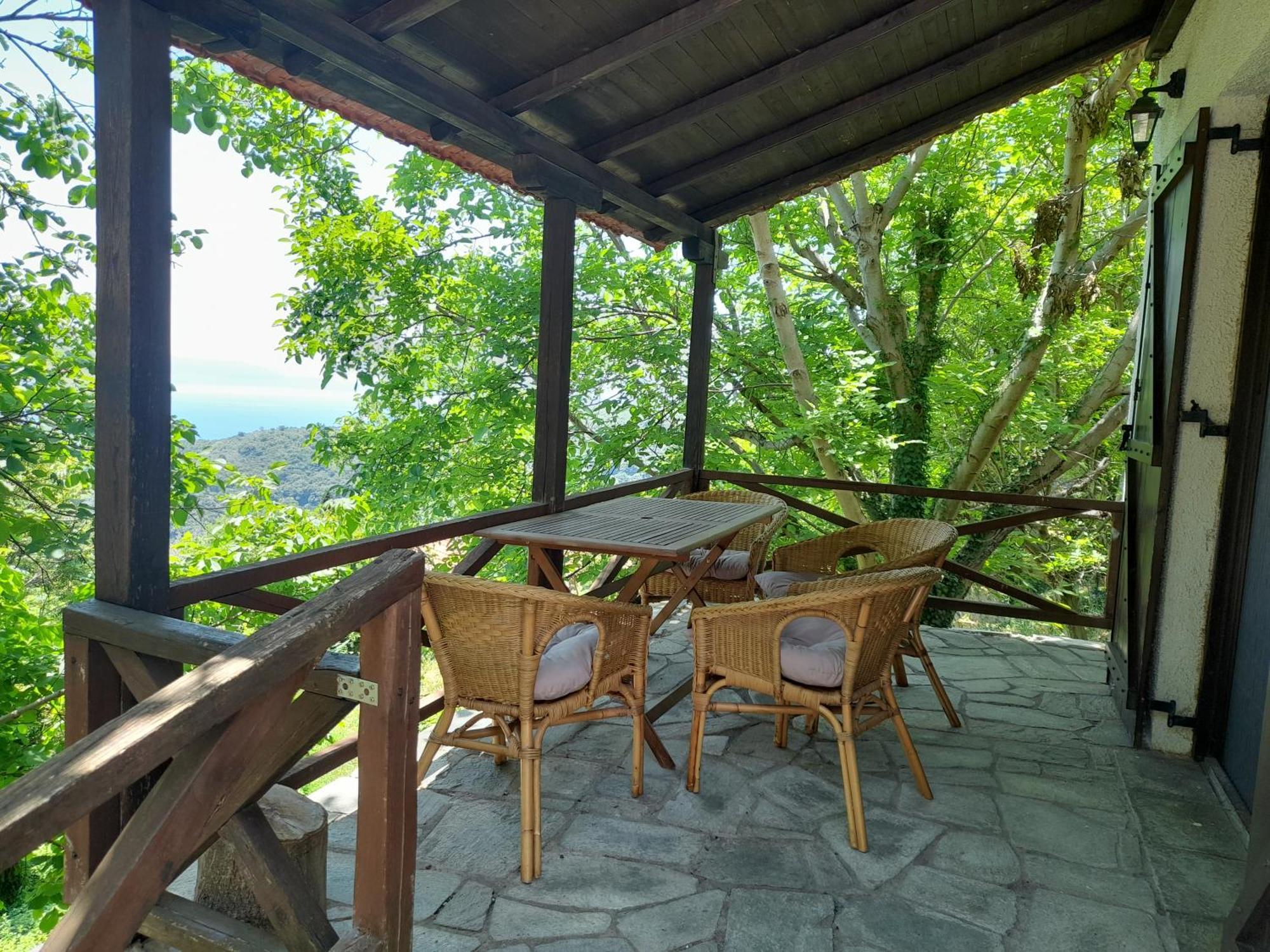 Mountain And Sea View Villa Miléai Екстериор снимка
