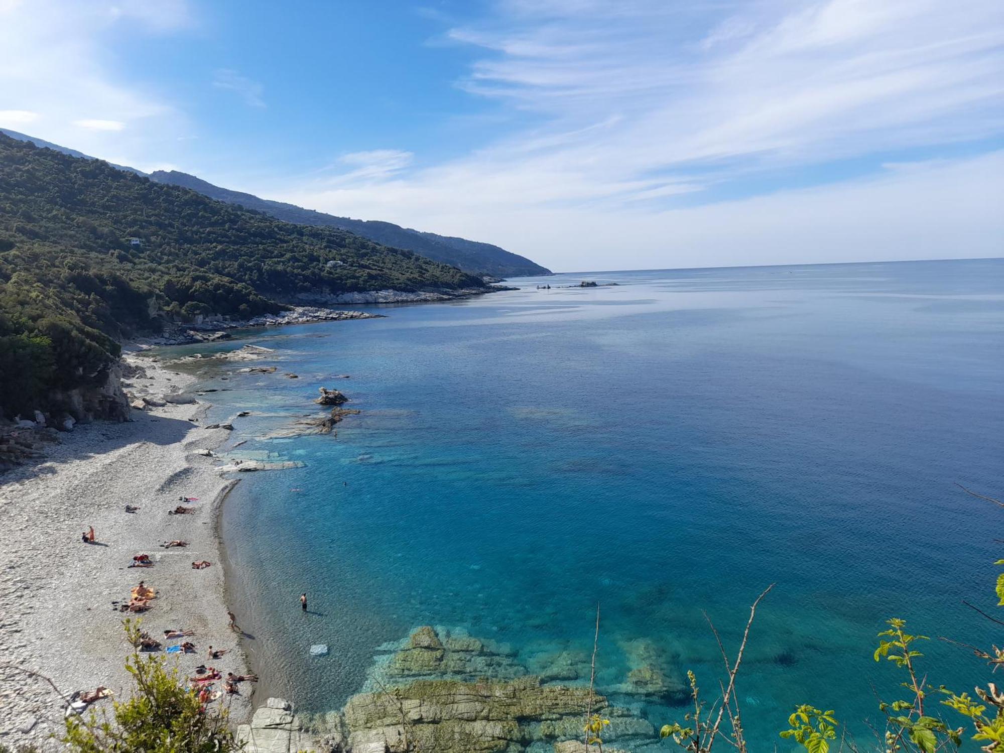 Mountain And Sea View Villa Miléai Екстериор снимка